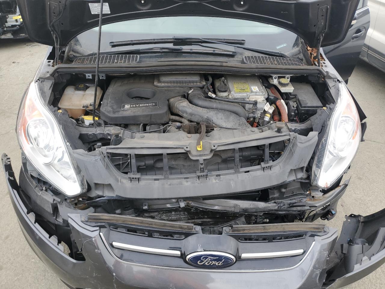 2015 Ford C-MAX VIN 1FADP5BU7FL109658 Copart auction photo, front end / rear end damage thumbnail 11