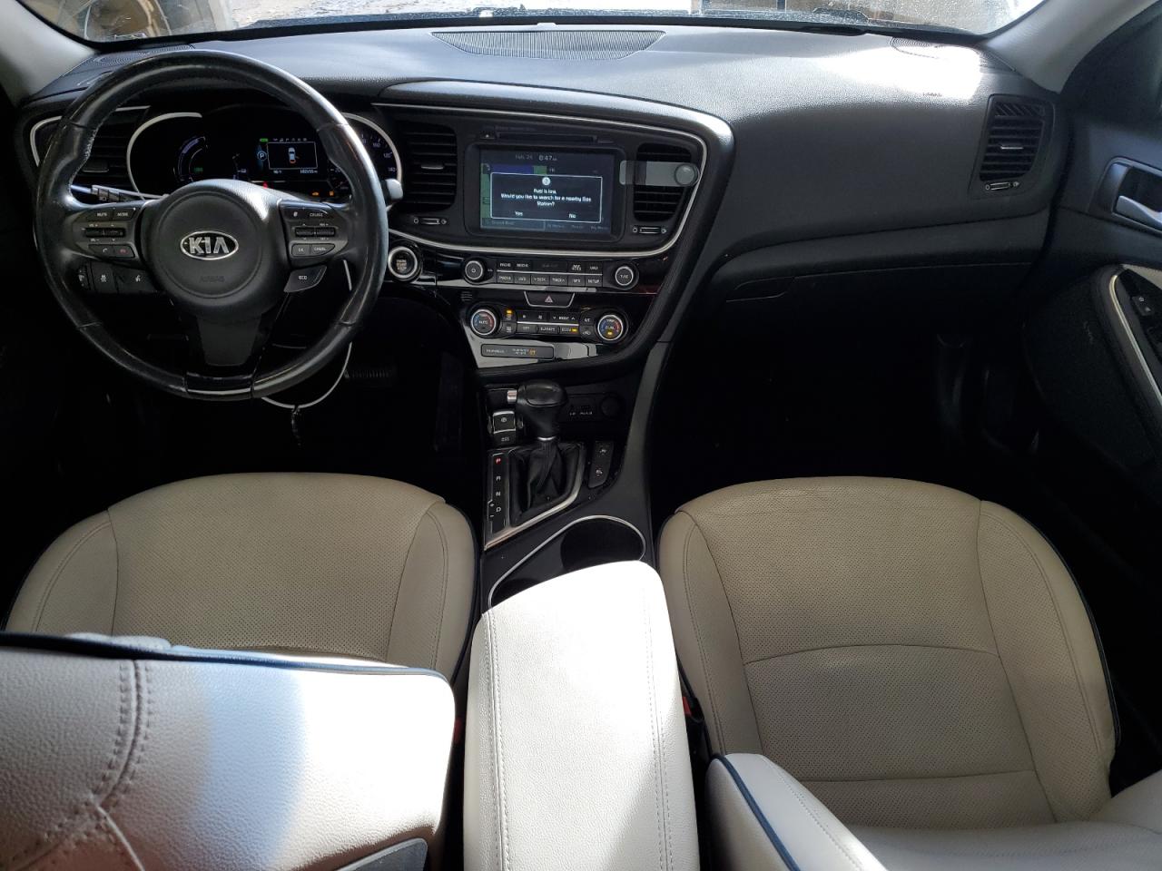 2015 KIA Optima VIN KNAGN4AD3F5084378 Copart auction photo, all over damage thumbnail 8