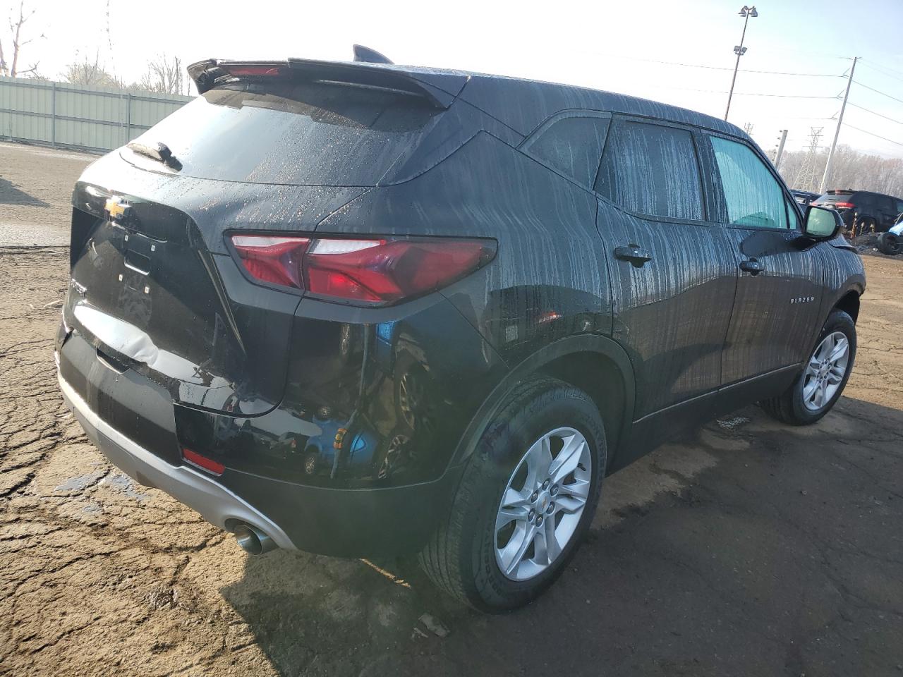 2021 Chevrolet Blazer VIN 3GNKBBRA6MS573761 Copart auction photo, front end / stripped damage thumbnail 3