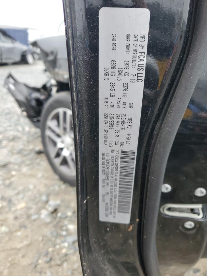 2019 Jeep Compass VIN 3C4NJCAB1KT850956 Copart auction photo, front end damage thumbnail 15