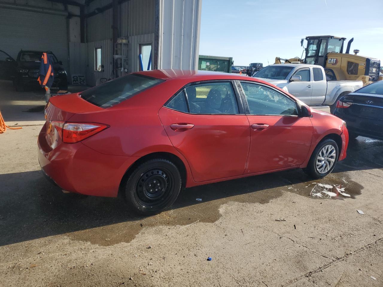 2017 Toyota Corolla VIN 5YFBURHE2HP735520 Copart auction photo, vandalism / front end damage thumbnail 3