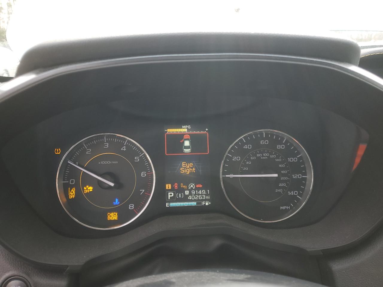 2021 Subaru XV VIN JF2GTHSC4MH370307 Copart auction photo, front end damage thumbnail 9