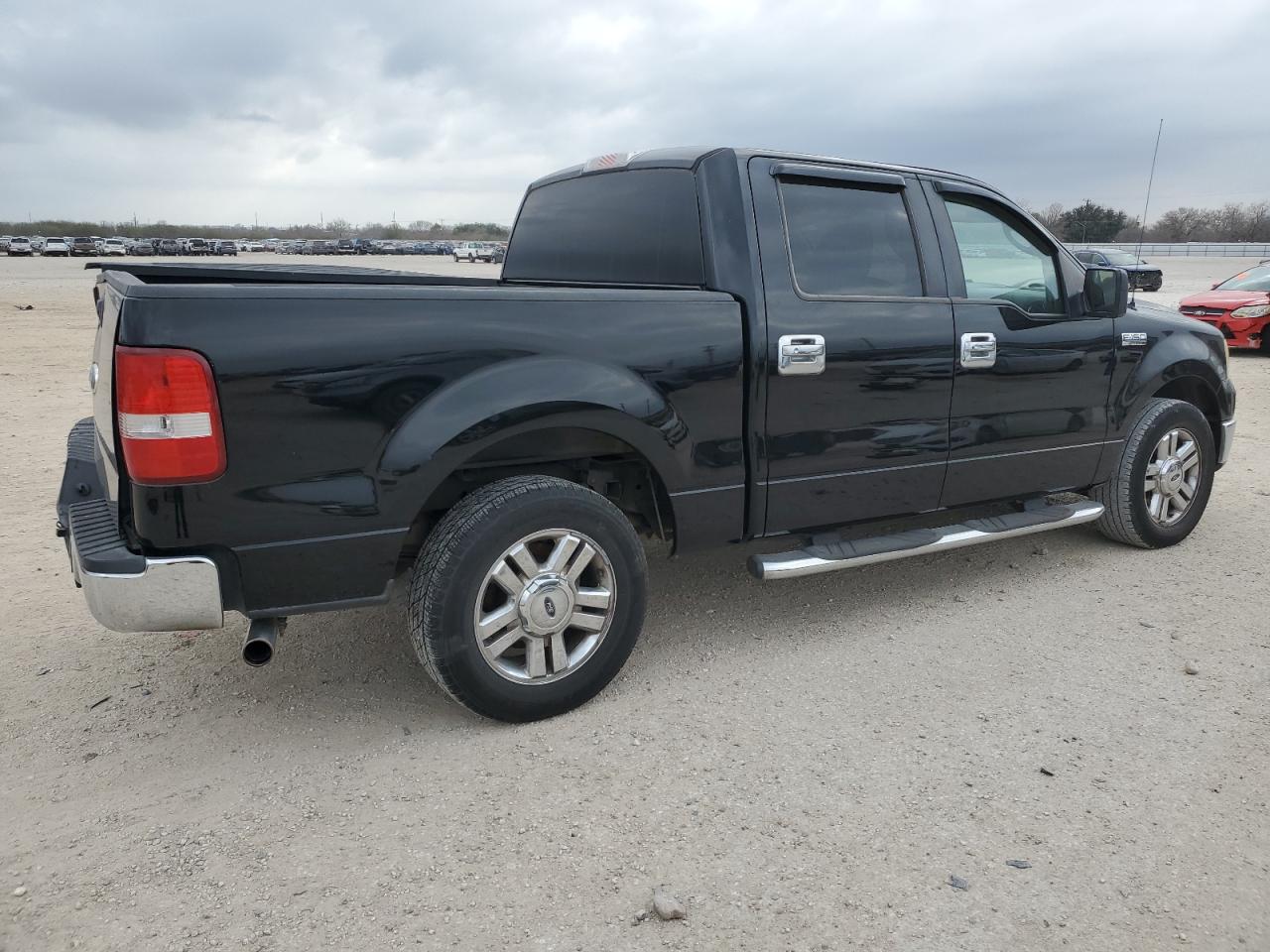 2008 Ford F-150 VIN 1FTPW12548FA23494 Copart auction photo, rear end damage thumbnail 3