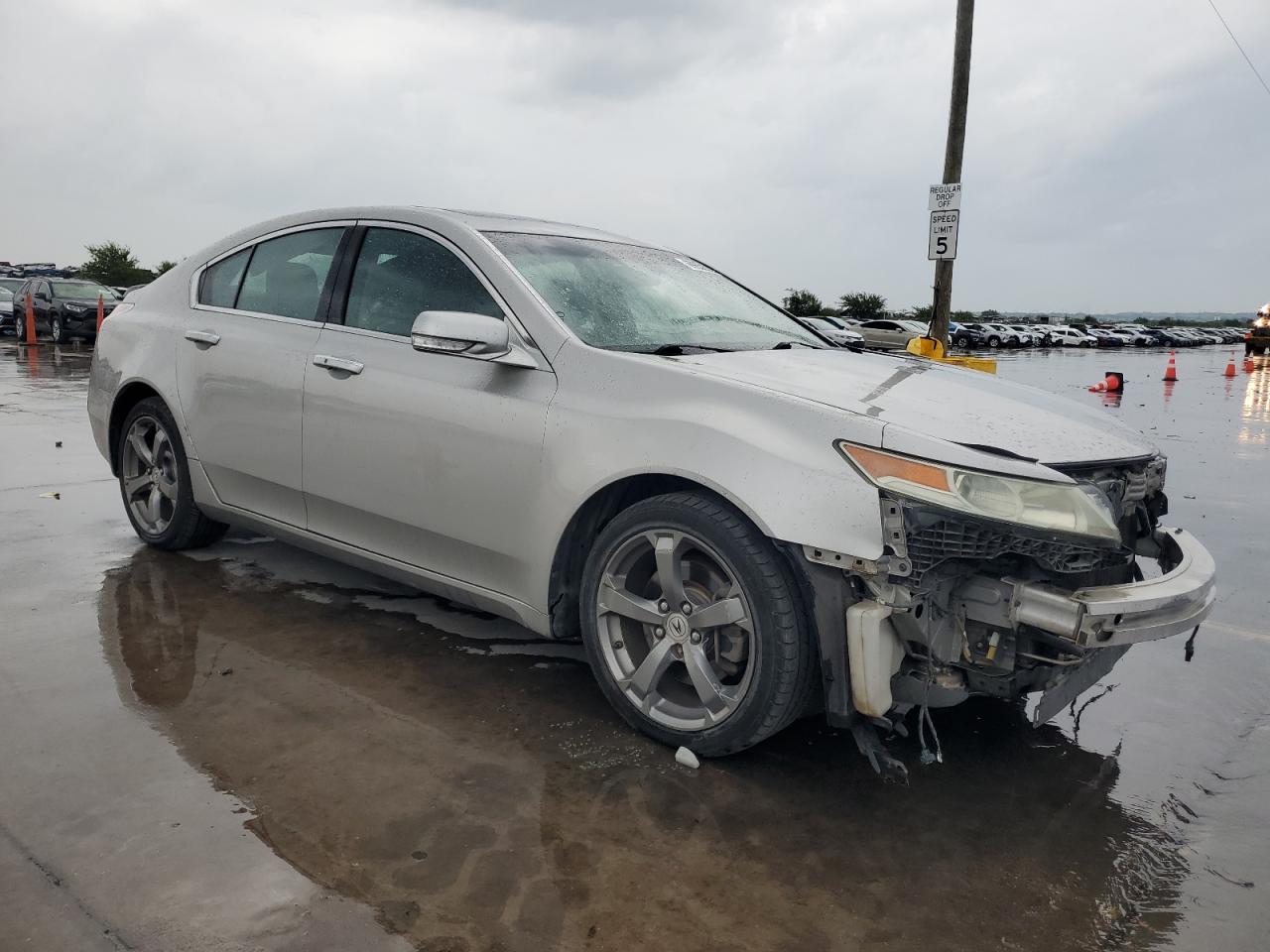 2010 Acura TL VIN 19UUA8F52AA023941 Copart auction photo, front end damage thumbnail 4