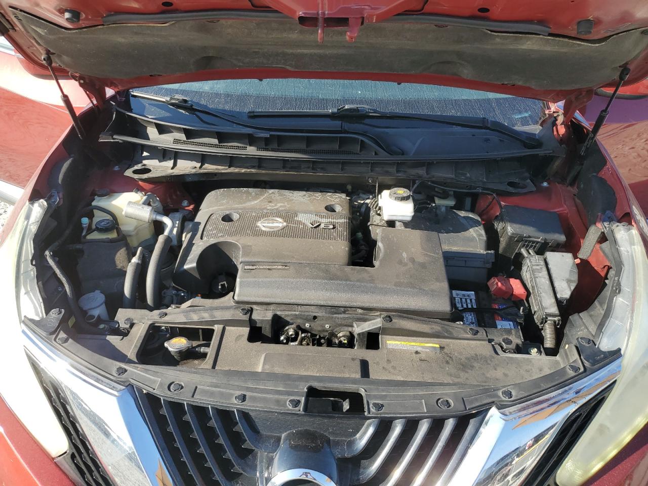 2016 Nissan Murano VIN 5N1AZ2MG4GN128070 Copart auction photo, water/flood damage thumbnail 12