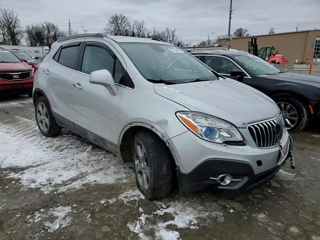 2013 Buick Encore VIN KL4CJBSB8DB061928 Copart auction photo, front end / side damage thumbnail 11