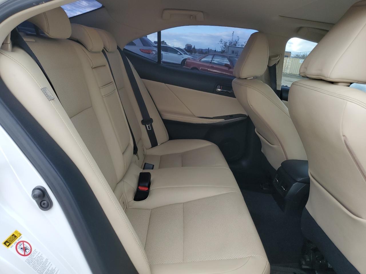 2015 Lexus IS VIN JTHBF1D26F5069729 Copart auction photo, front end / rear end damage thumbnail 10