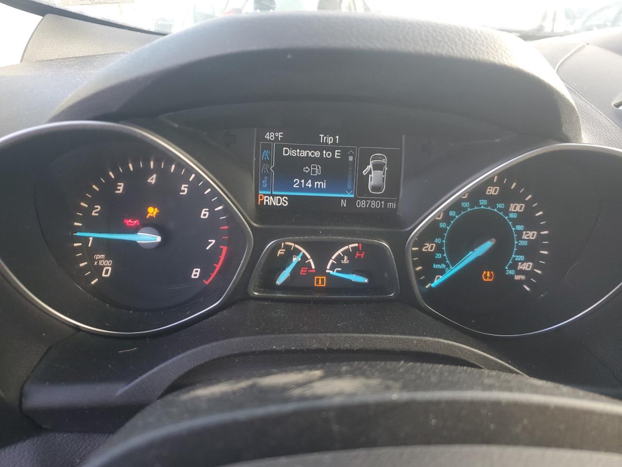 2016 Ford Escape VIN 1FMCU9GX4GUB10914 Copart auction photo, front end / minor dent/scratches damage thumbnail 9