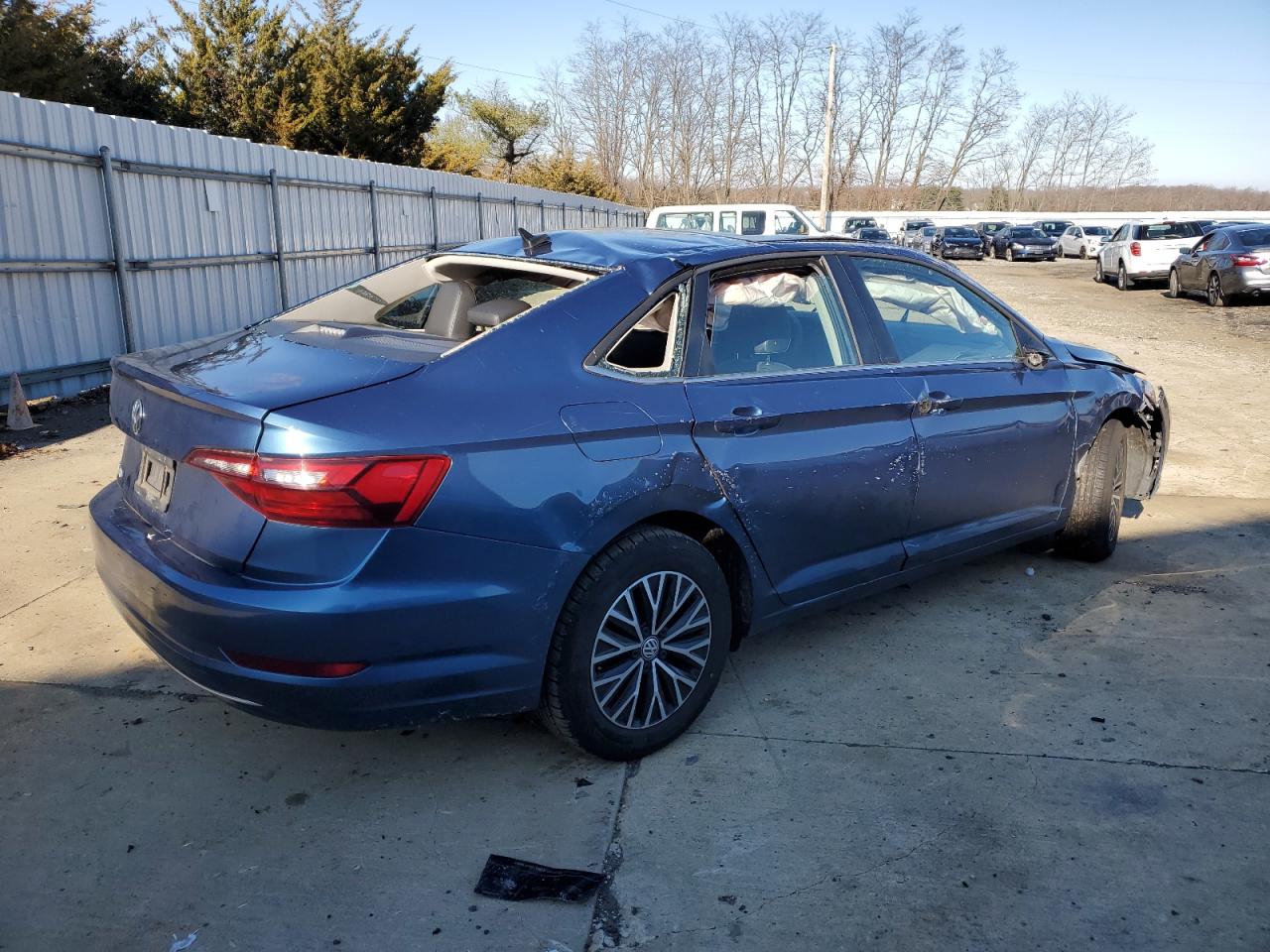 2021 Volkswagen Jetta VIN 3VWC57BU6MM045676 Copart auction photo, all over damage thumbnail 3