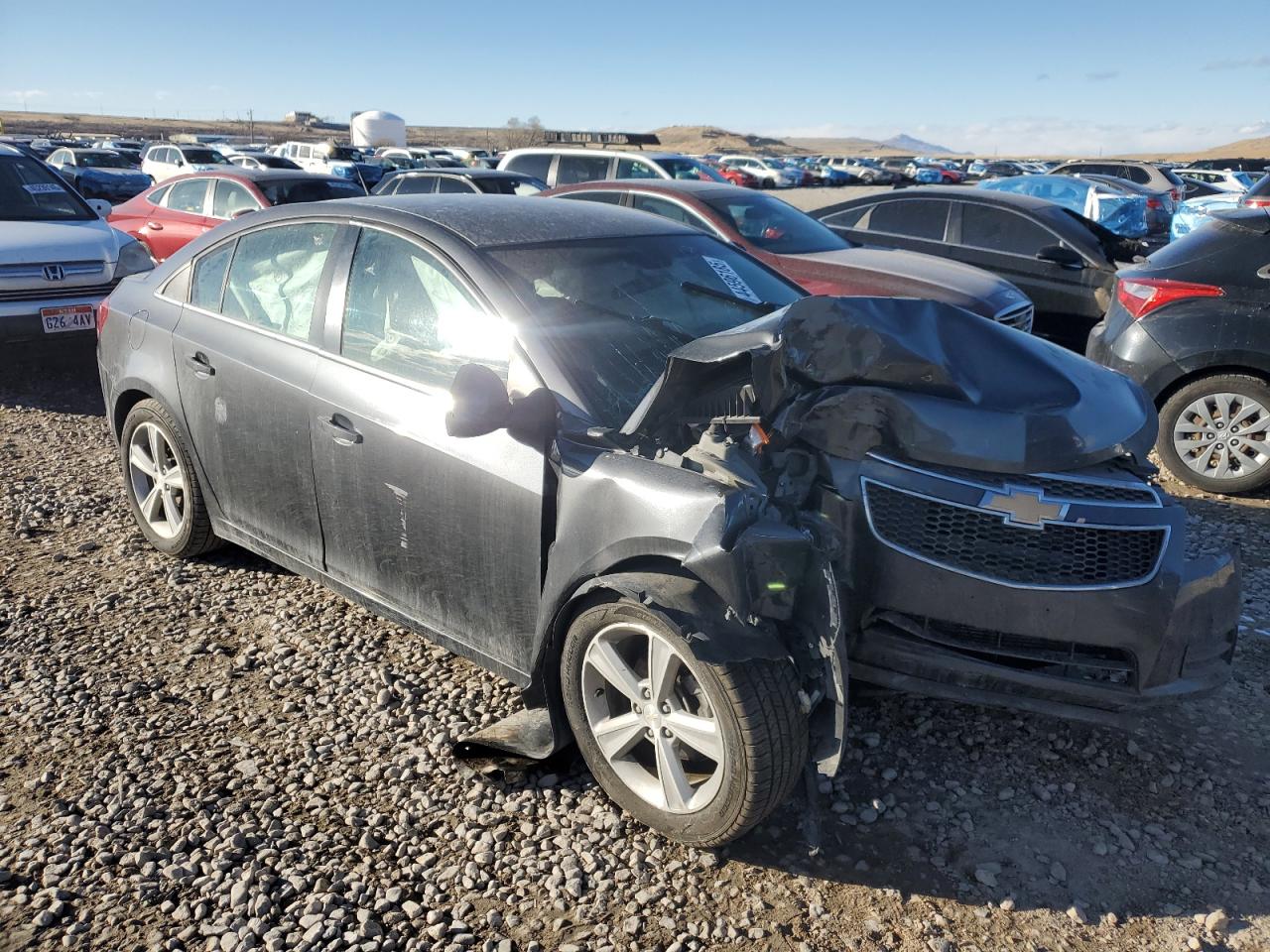 2013 Chevrolet Cruze VIN 1G1PE5SB2D7129553 Copart auction photo, front end damage thumbnail 4