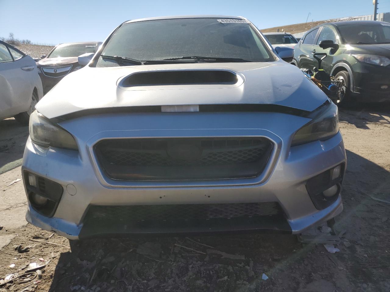 2017 Subaru WRX VIN JF1VA1F60H9812318 Copart auction photo, front end / rear end damage thumbnail 5