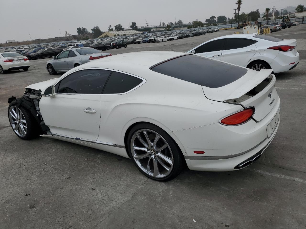 2020 Bentley Continental VIN SCBCG2ZG1LC075896 Copart auction photo, front end / minor dent/scratches damage thumbnail 2