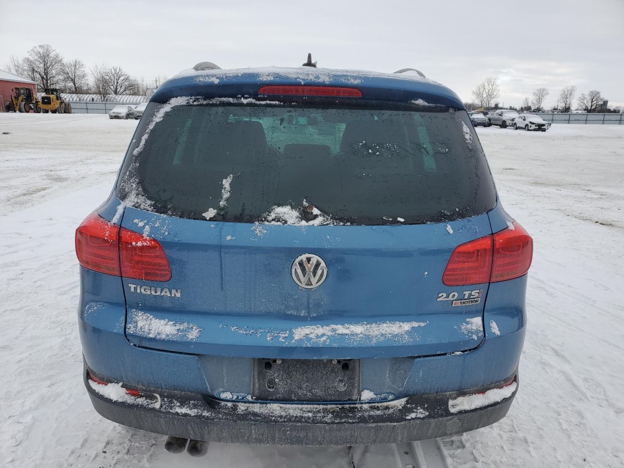 2017 Volkswagen Tiguan VIN WVGNV7AX8HW513237 Copart auction photo, front end / side damage thumbnail 6