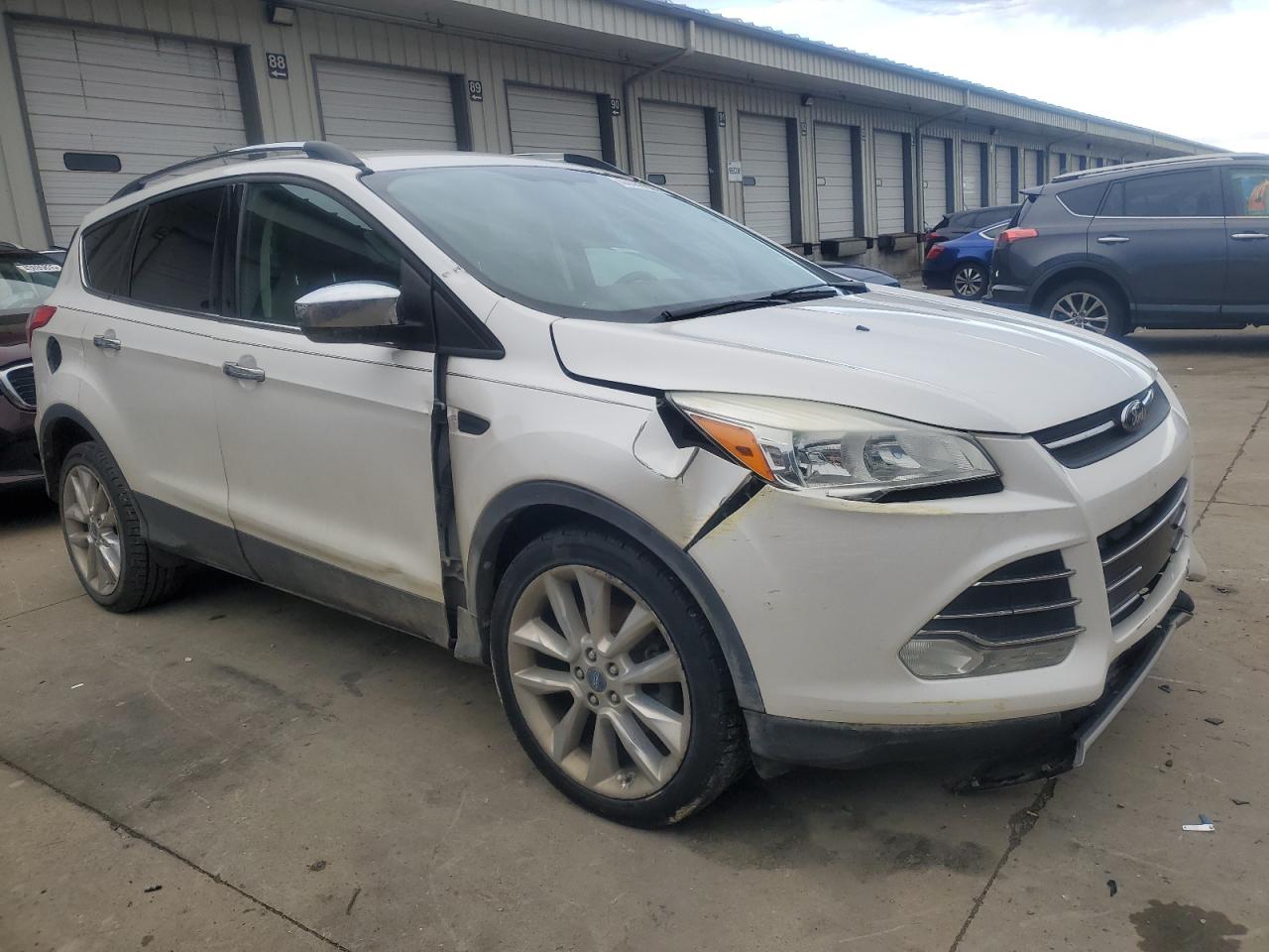 2016 Ford Escape VIN 1FMCU0GX8GUC33983 Copart auction photo, front end damage thumbnail 4