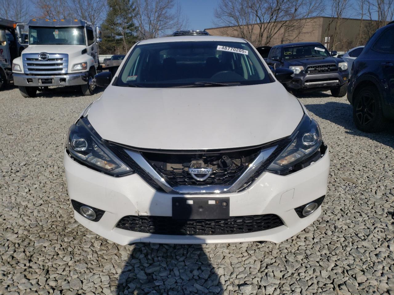2017 Nissan Sentra VIN 3N1AB7AP4HY406760 Copart auction photo, front end damage thumbnail 5