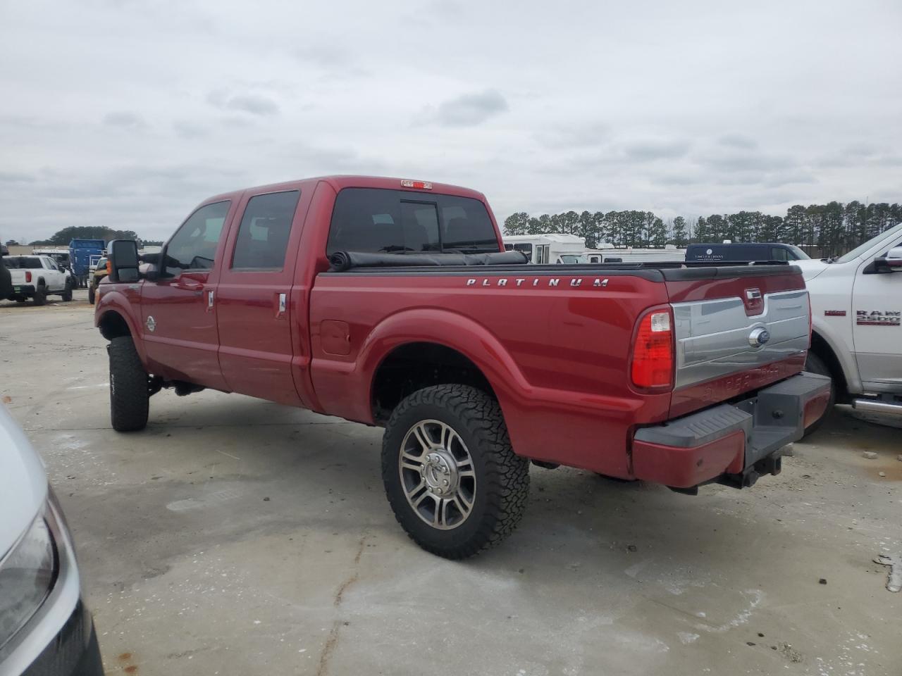 2015 Ford F350 VIN 1FT8W3BTXFEB43009 Copart auction photo, front end damage thumbnail 2