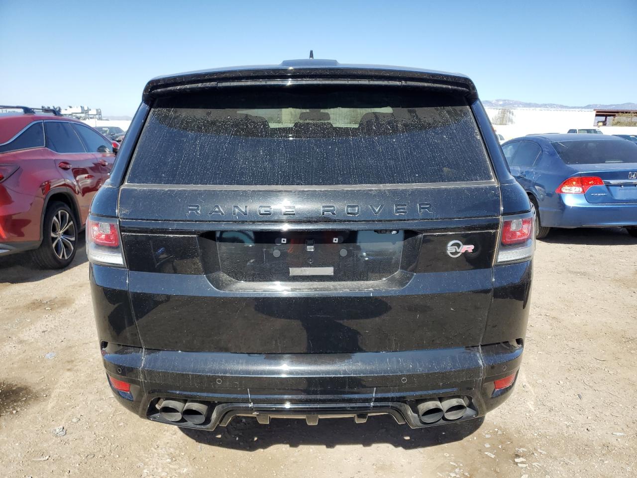 2016 Land Rover Range rover sport VIN SALWZ2EF5GA580299 Copart auction photo, vandalism damage thumbnail 6