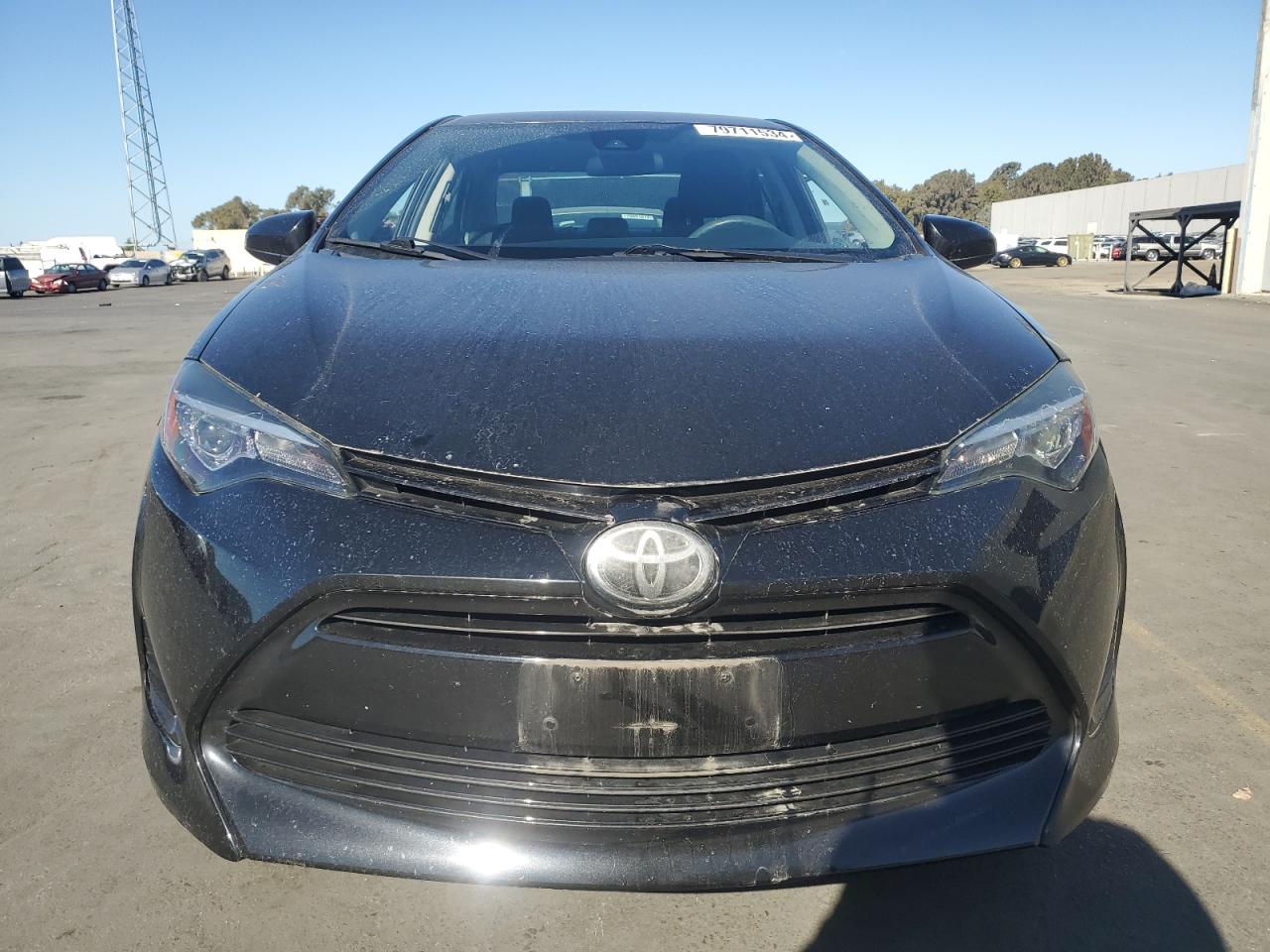 2017 Toyota Corolla VIN 5YFBURHE3HP698459 Copart auction photo, rear end / side damage thumbnail 5