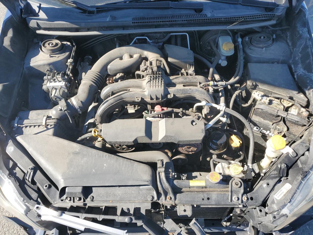 2013 Subaru Impreza VIN JF1GPAS64D2837979 Copart auction photo, rollover / front end damage thumbnail 12