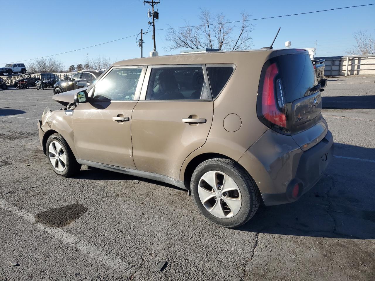 2015 KIA Soul VIN KNDJN2A24F7136391 Copart auction photo, front end damage thumbnail 2