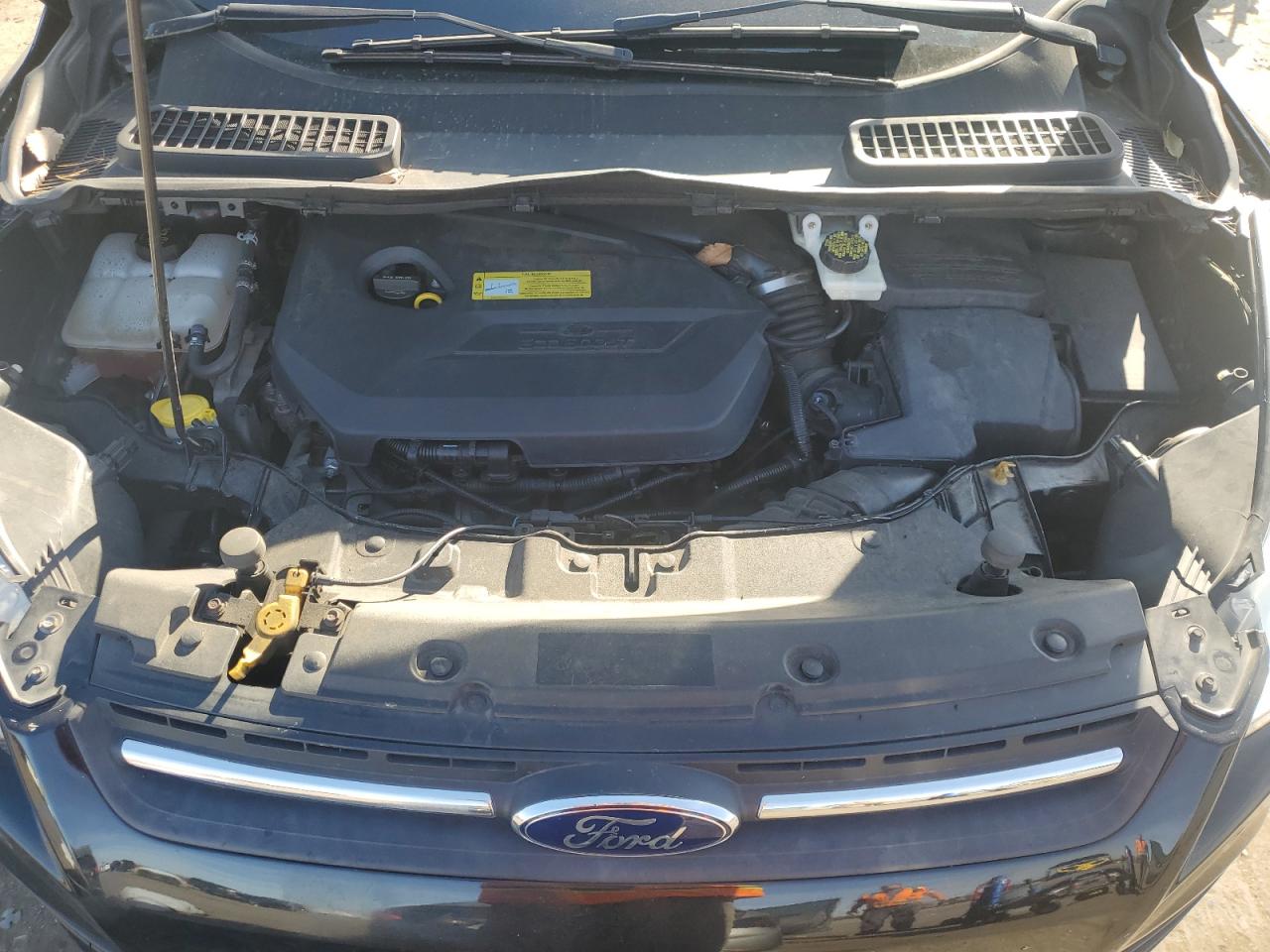 2014 Ford Escape VIN 1FMCU9GX9EUB76954 Copart auction photo, front end / minor dent/scratches damage thumbnail 12