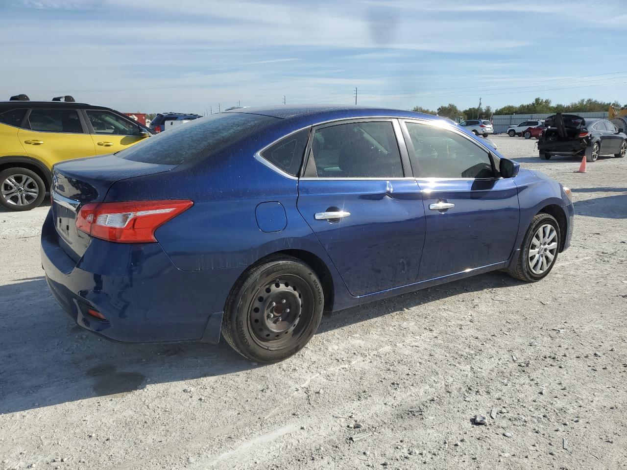 2019 Nissan Sentra VIN 3N1AB7APXKY457106 Copart auction photo, side / minor dent/scratches damage thumbnail 3