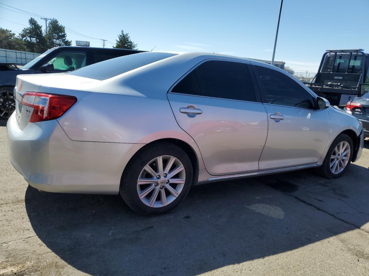 2013 Toyota Camry VIN 4T1BF1FKXDU723550 Copart auction photo, front end damage thumbnail 3