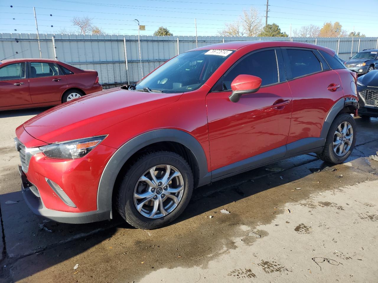 2017 Mazda CX-3 VIN JM1DKFB73H0161396
