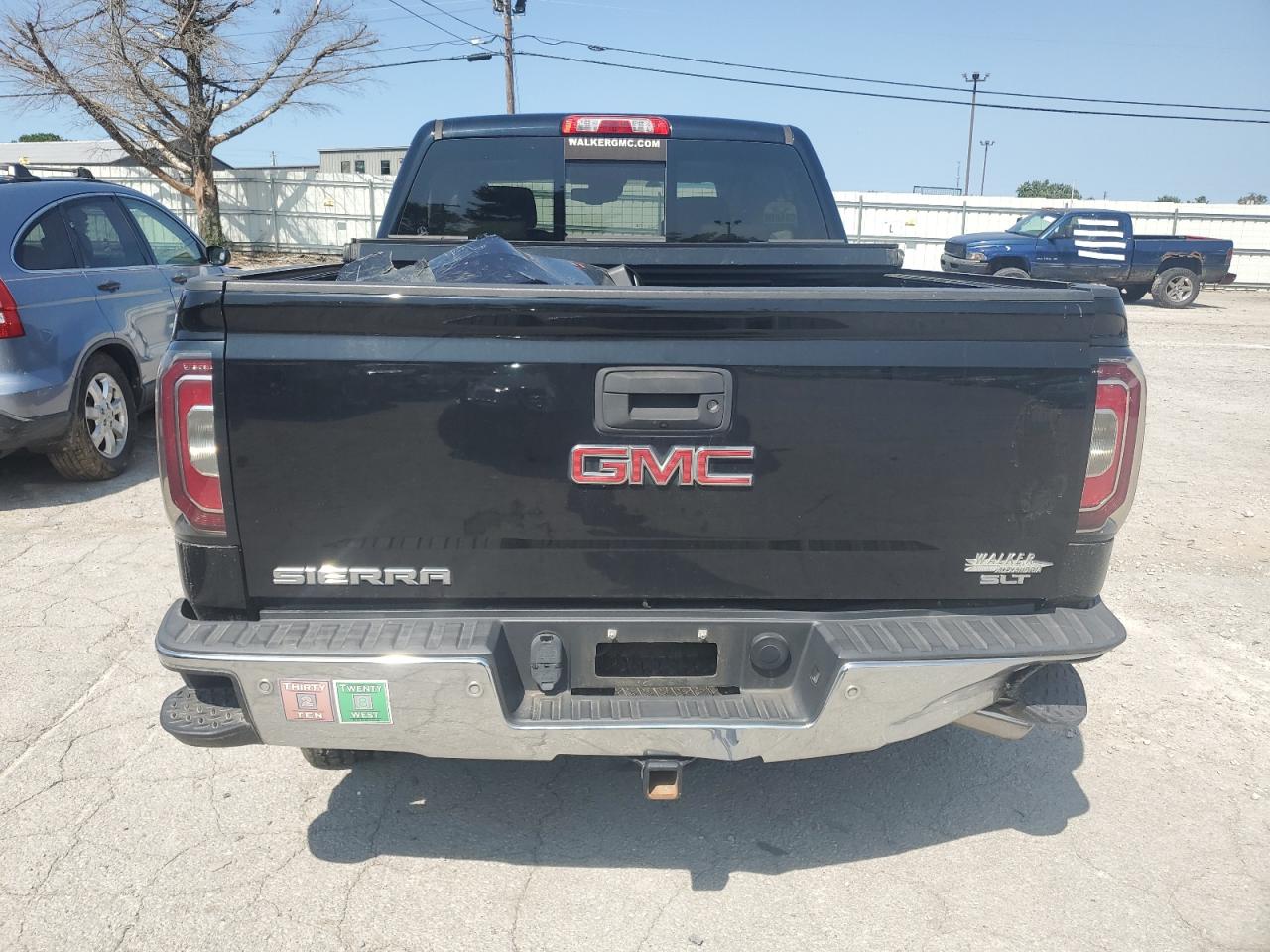 2017 GMC Sierra VIN 3GTP1NEC4HG150793 Copart auction photo, rear end damage thumbnail 6