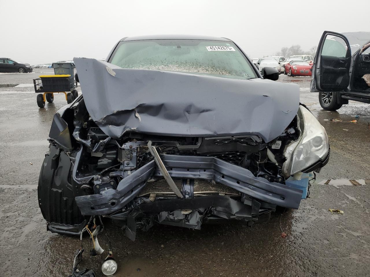 2014 Subaru Legacy VIN 4S3BMCA65E3015004 Copart auction photo, front end damage thumbnail 5