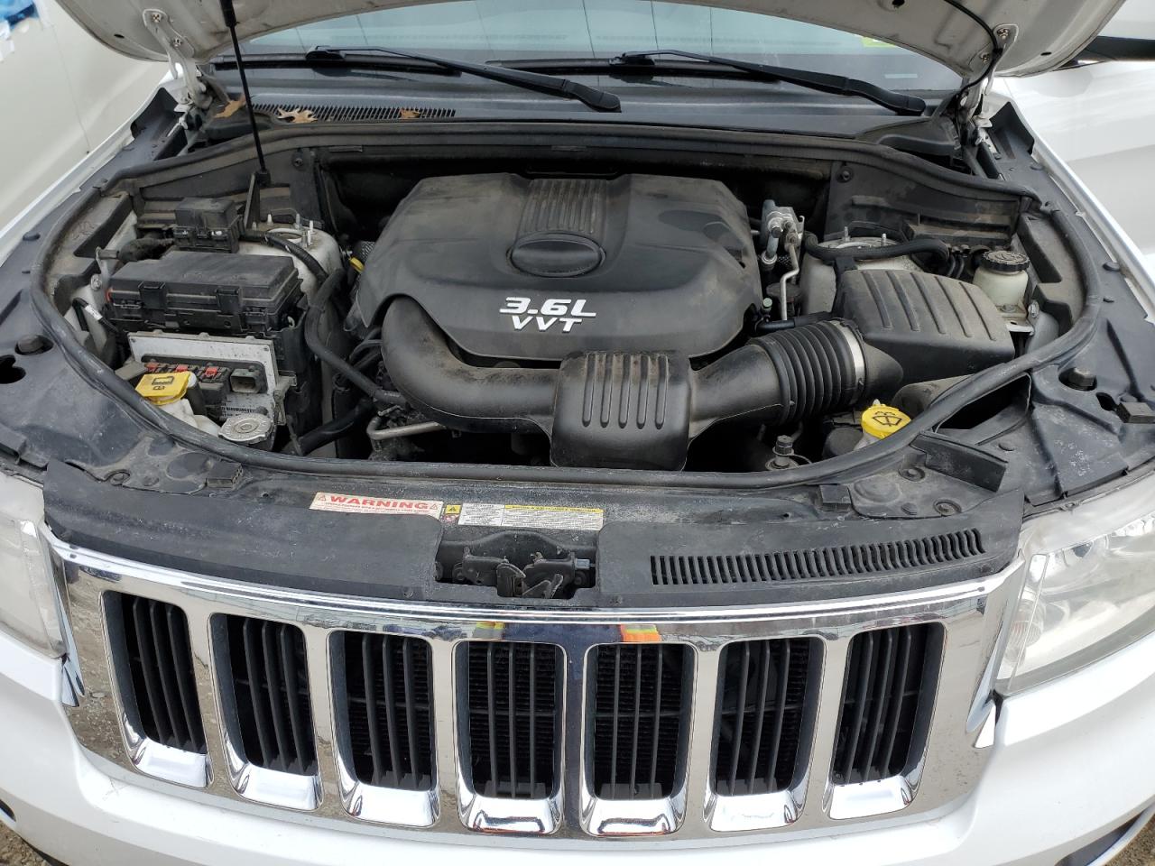 2013 Jeep Grand Cherokee VIN 1C4RJFAG7DC513415 Copart auction photo, mechanical damage thumbnail 12