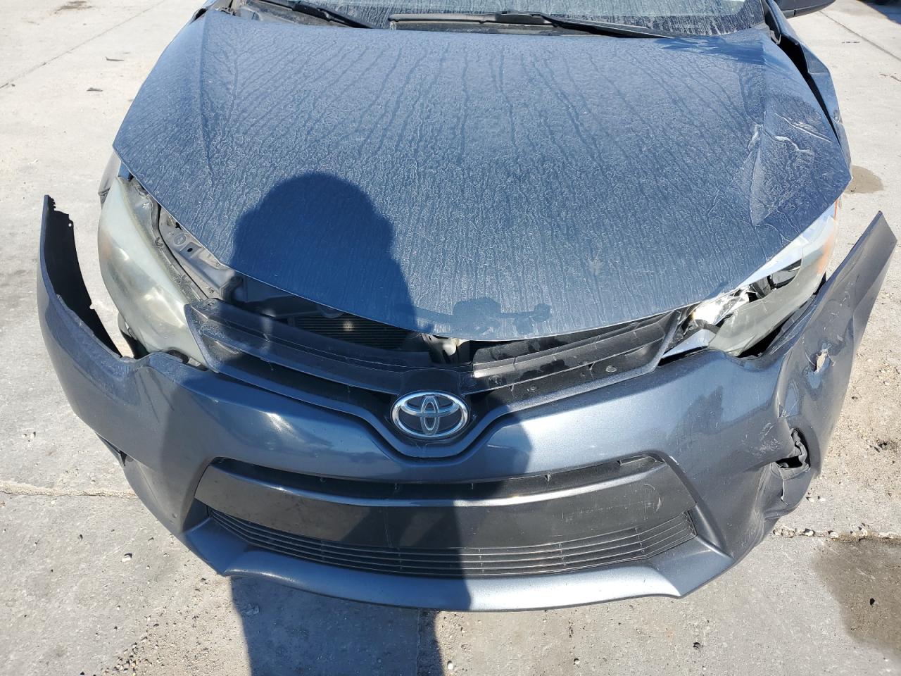 2015 Toyota Corolla VIN 5YFBURHE7FP292049 Copart auction photo, front end damage thumbnail 12
