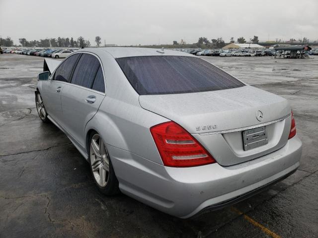 2013 Mercedes-Benz S-klasse VIN WDDNG7DBXDA510464 Copart auction photo, front end damage thumbnail 2