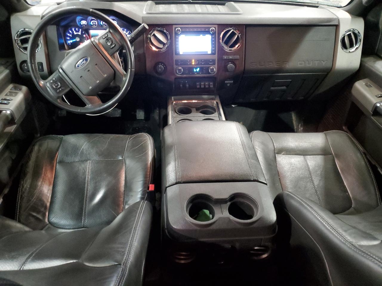 2011 Ford F350 VIN 1FT8W3BT5BEC40998 Copart auction photo, front end / mechanical damage thumbnail 8