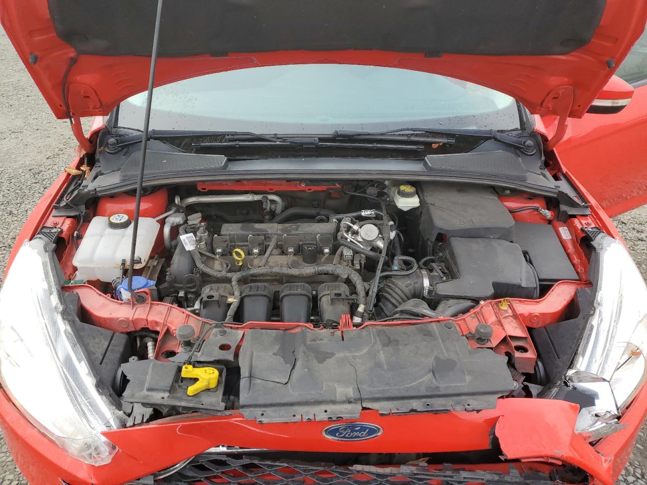 2017 Ford Focus VIN 1FADP3F26HL258546 Copart auction photo, front end damage thumbnail 12