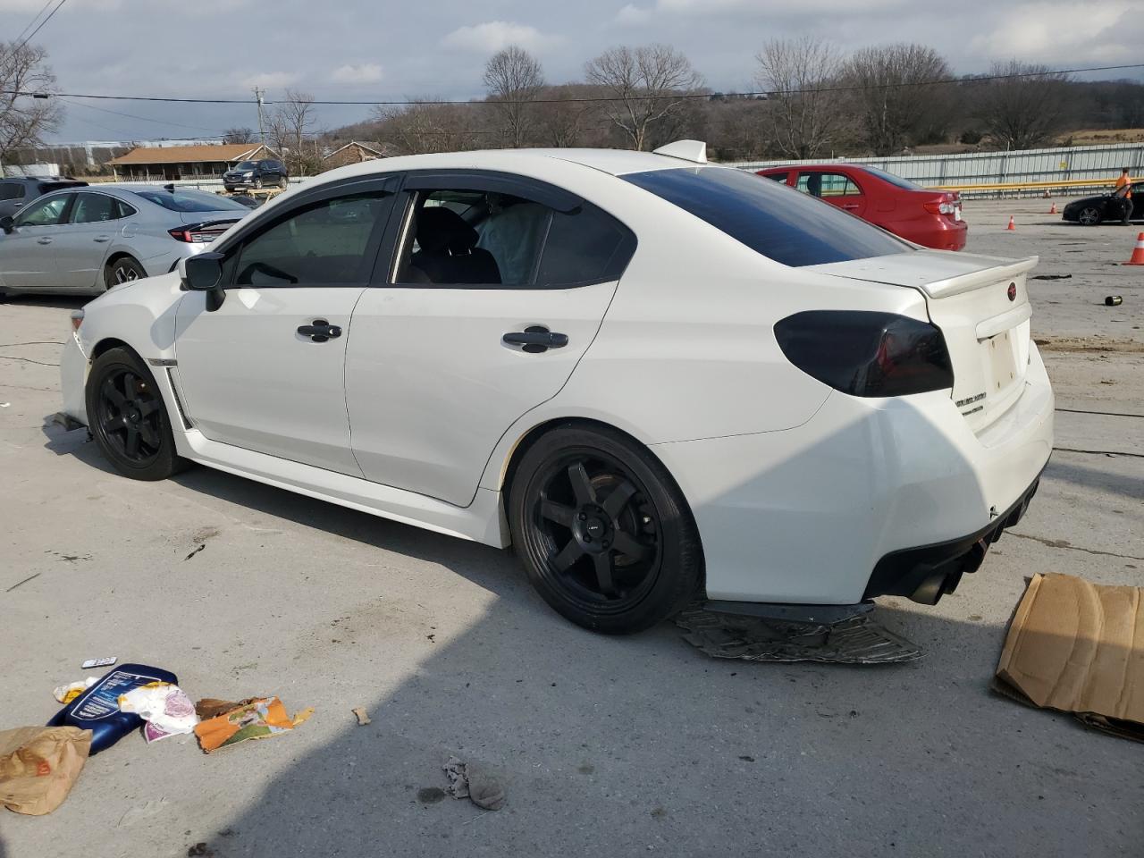 2017 Subaru WRX VIN JF1VA1E63H8816354 Copart auction photo, rear end / side damage thumbnail 2
