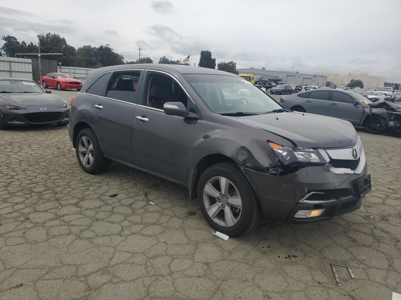 2012 Acura MDX VIN 2HNYD2H38CH533824 Copart auction photo, front end damage thumbnail 4
