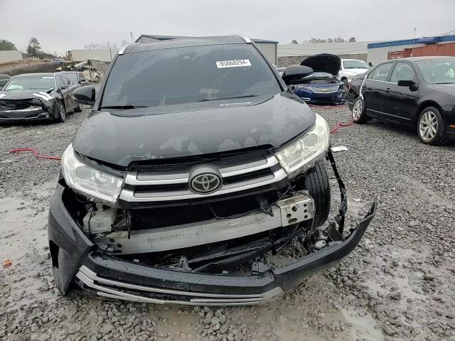 2017 Toyota Highlander VIN 5TDKZRFH9HS523767 Copart auction photo, front end damage thumbnail 14