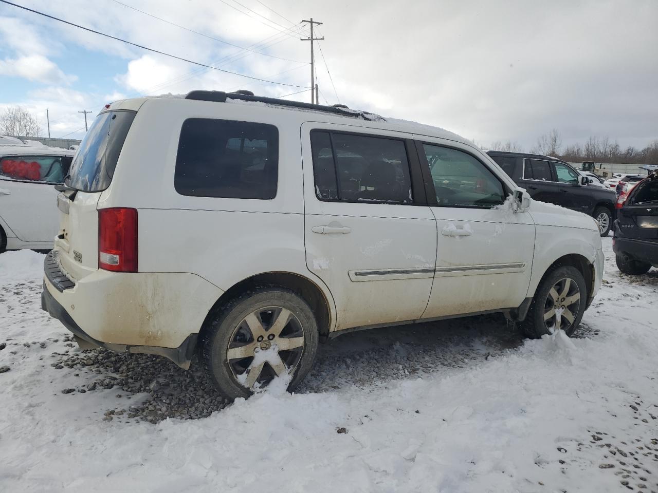 2012 Honda Pilot VIN 5FNYF4H98CB013094 Copart auction photo, front end damage thumbnail 3