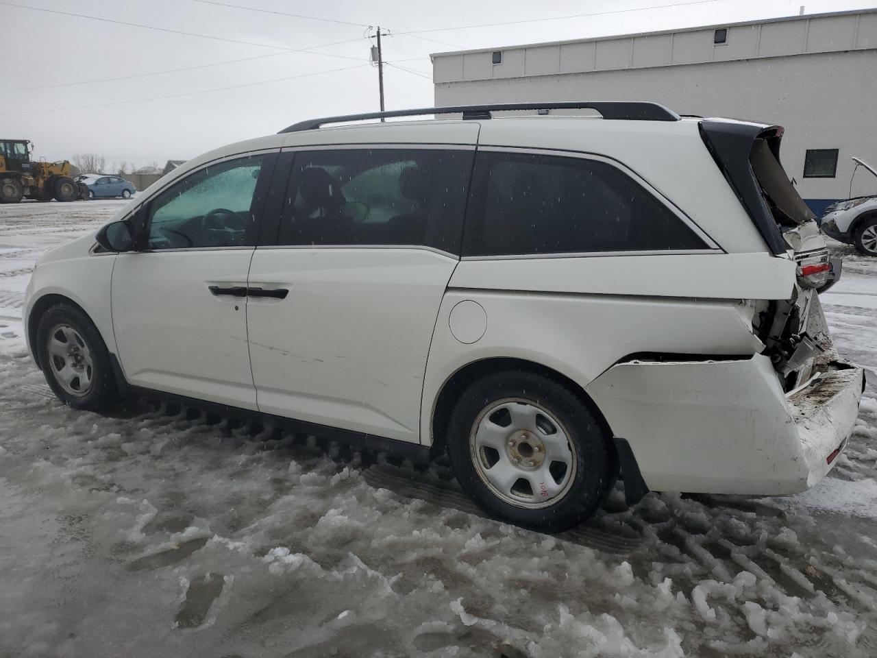 2014 Honda Odyssey VIN 5FNRL5H29EB032777 Copart auction photo, rear end damage thumbnail 2