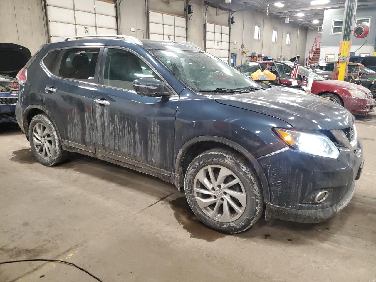 2015 Nissan Rogue VIN 5N1AT2MV8FC904873 Copart auction photo, rear end / front end damage thumbnail 4