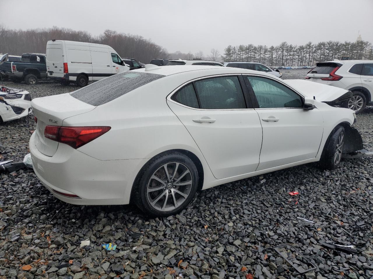 2016 Acura TLX VIN 19UUB2F35GA007640 Copart auction photo, front end damage thumbnail 3