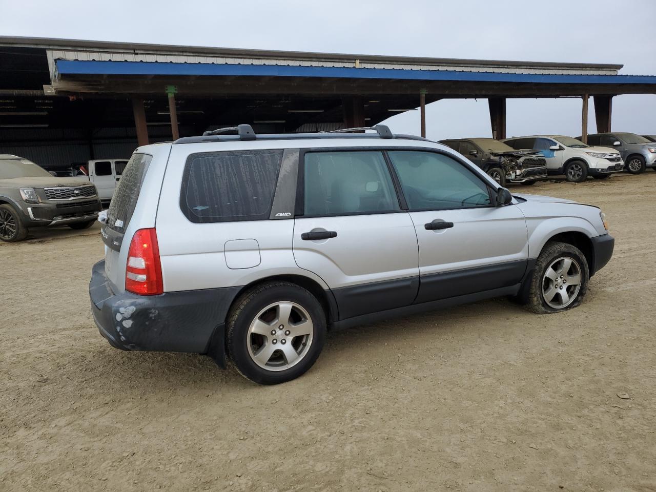 2003 Subaru Forester VIN JF1SG63643H733140 Copart auction photo, front end damage thumbnail 3