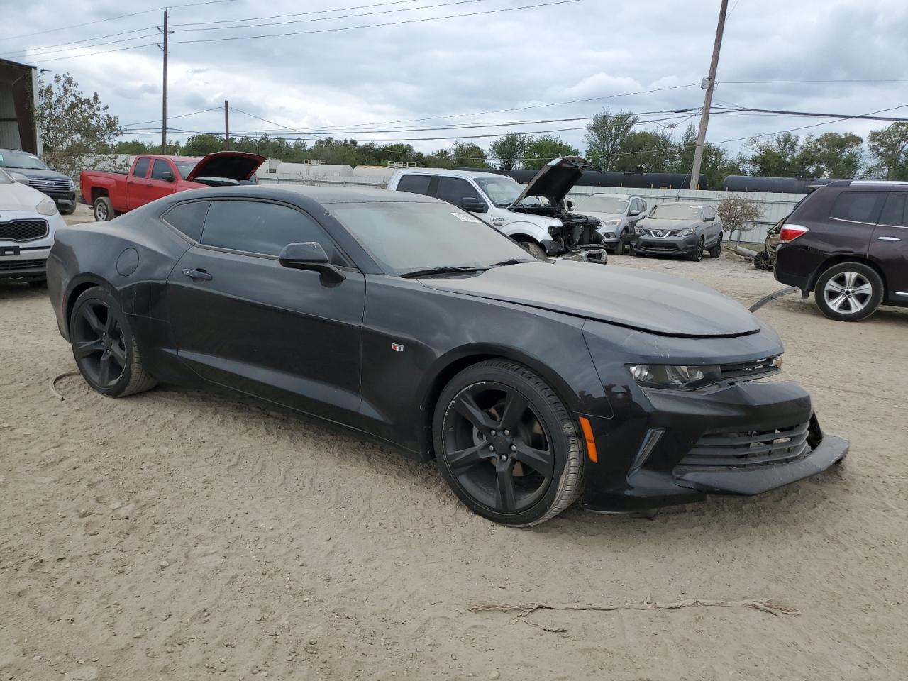 2018 Chevrolet Camaro VIN 1G1FA1RS5J0151962 Copart auction photo, front end / rear end damage thumbnail 4