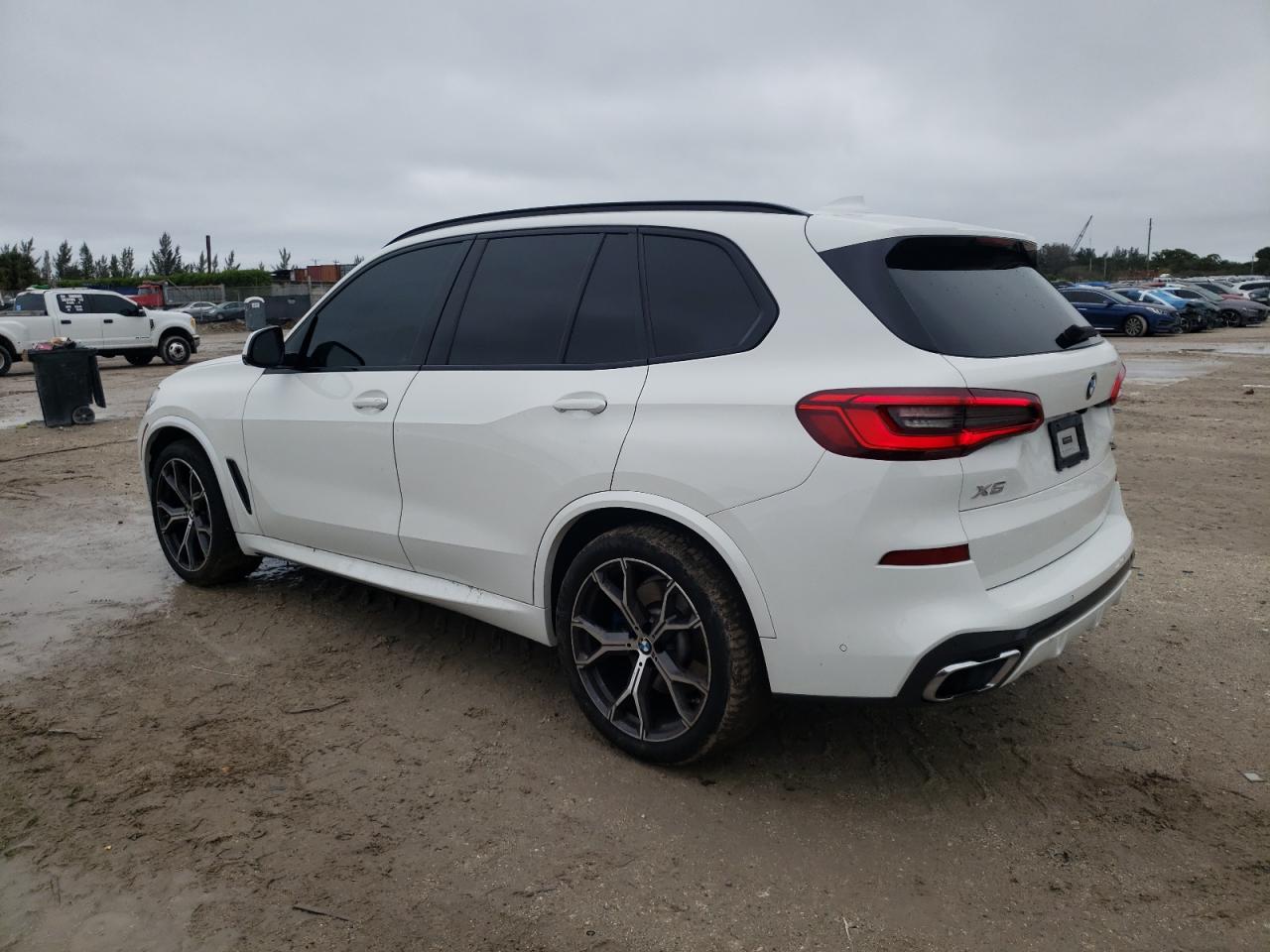 2019 BMW X5 VIN 5UXCR6C56KLL38158 Copart auction photo, side / minor dent/scratches damage thumbnail 2