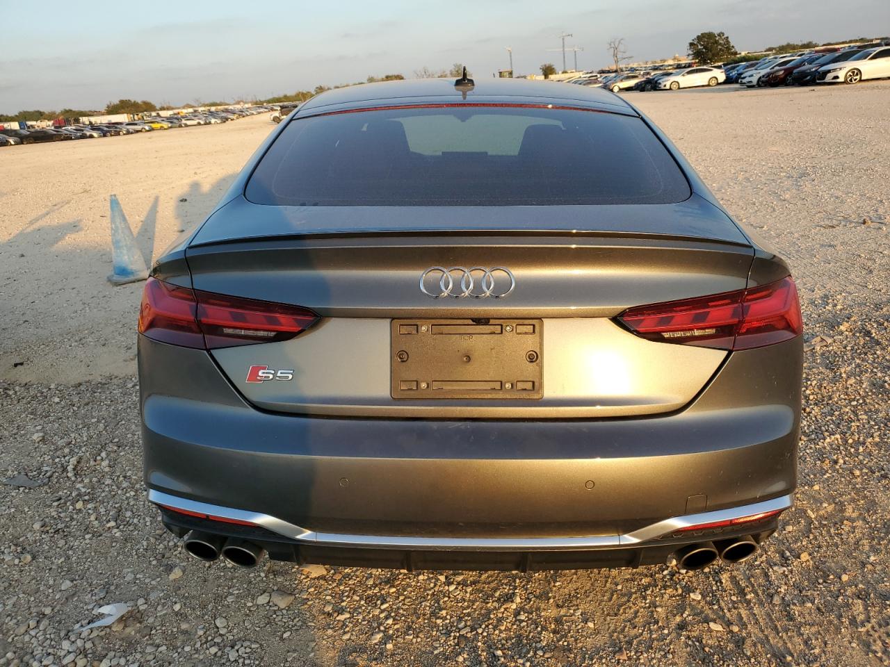 2021 Audi RS5 VIN WAUC4DF54MA049484 Copart auction photo, side / front end damage thumbnail 6