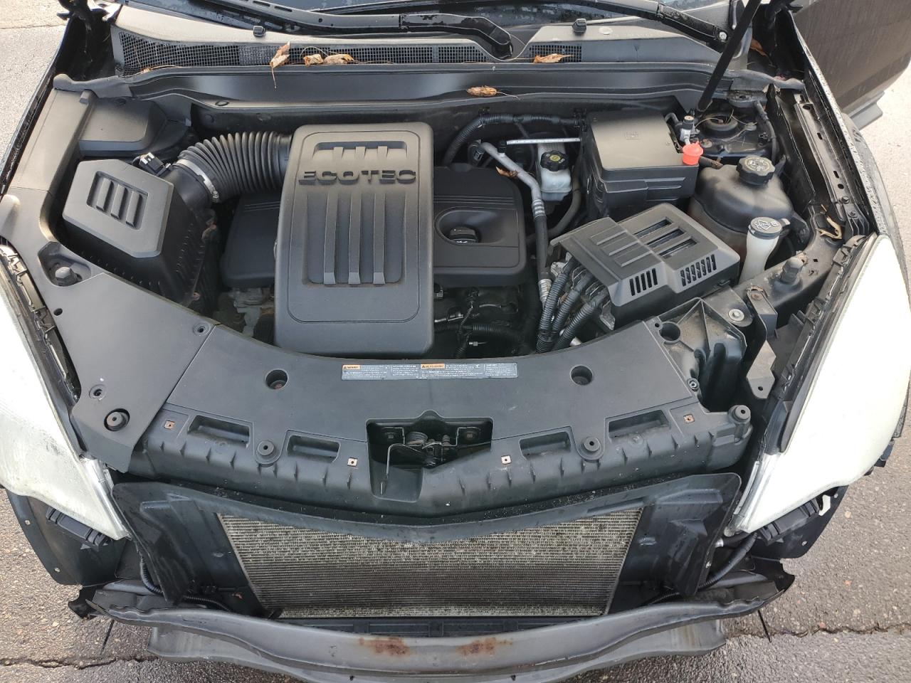 2010 Chevrolet Equinox VIN 2CNFLEEWXA6377029 Copart auction photo, front end / undercarriage damage thumbnail 13