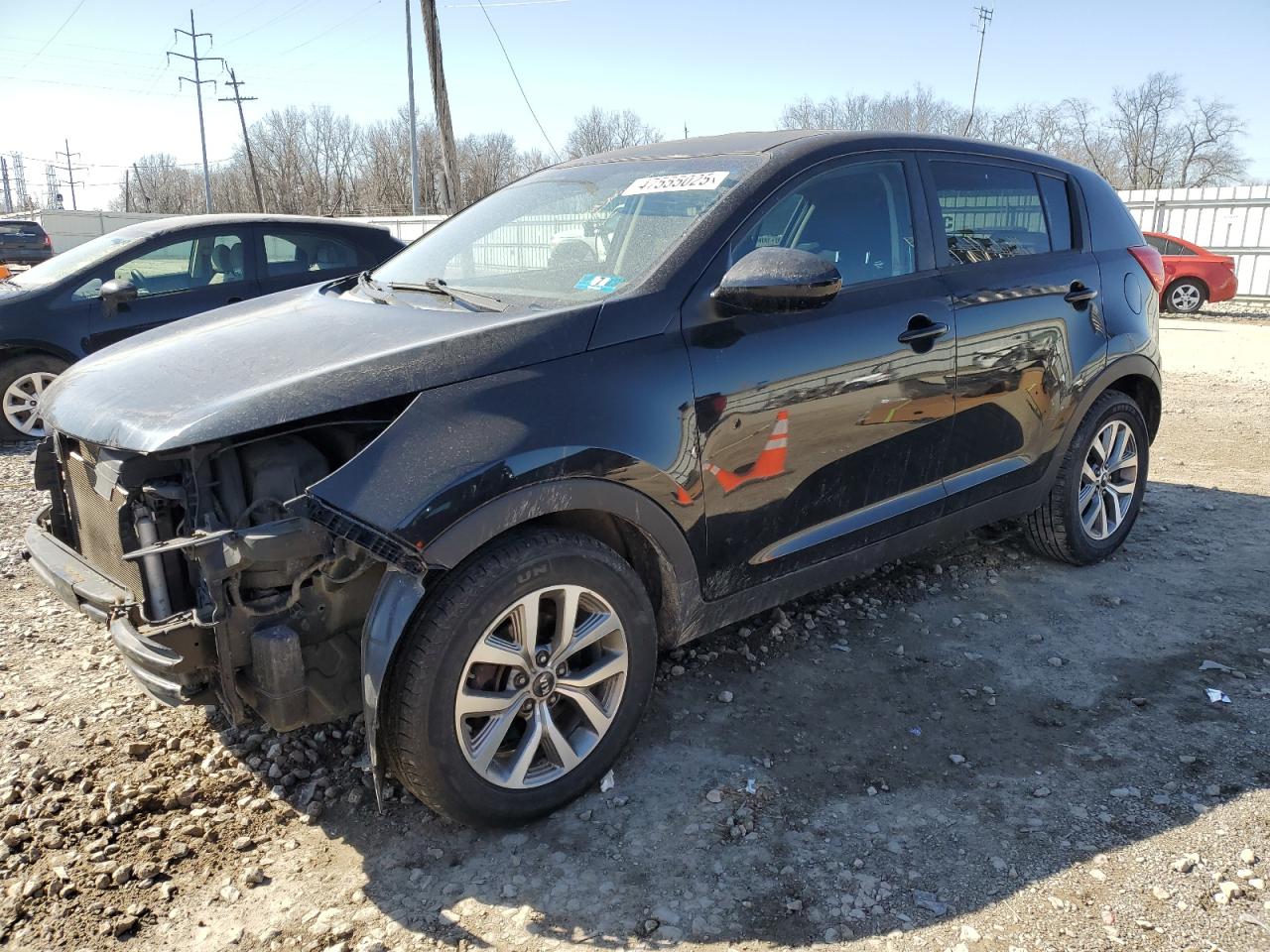 2016 KIA Sportage VIN KNDPB3AC9G7831386 - Copart auction photo