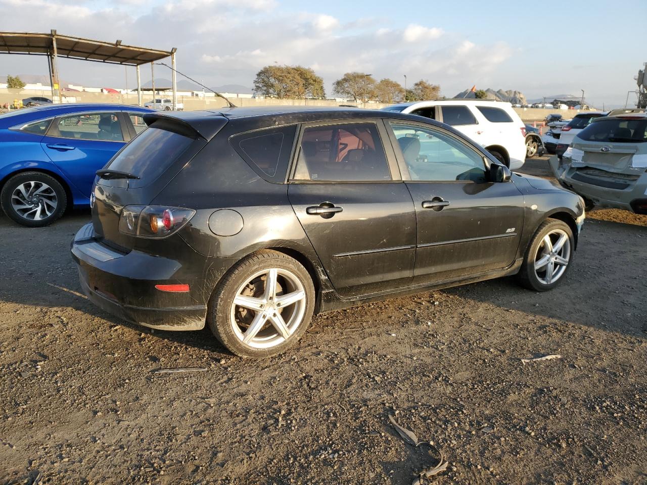 2006 Mazda 3 VIN JM1BK343961498310 Copart auction photo, front end damage thumbnail 3