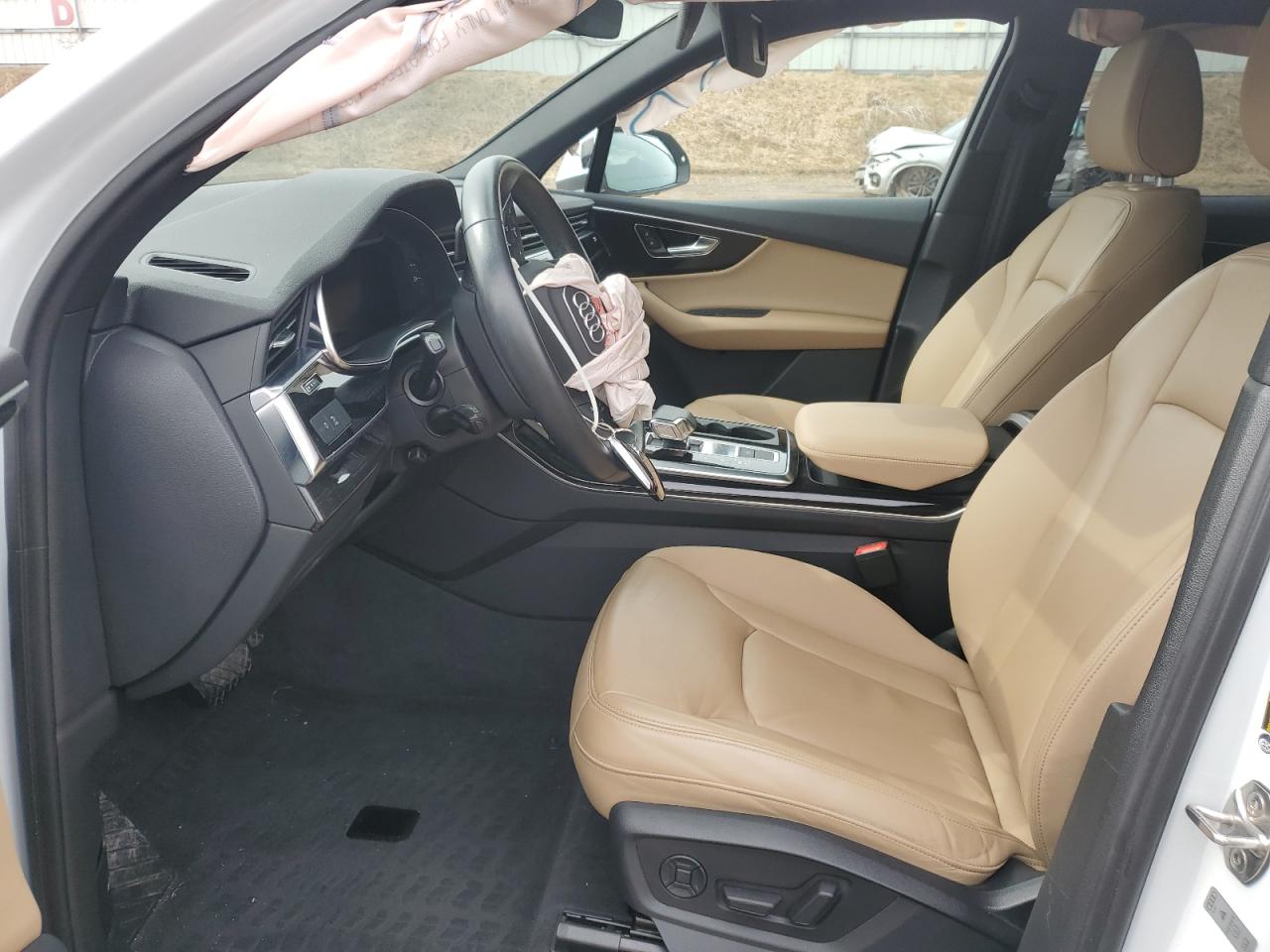 2021 Audi Q7 VIN WA1AXAF70MD023877 Copart auction photo, front end / minor dent/scratches damage thumbnail 7